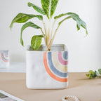 Rainbow Square Pot Large Nestasia