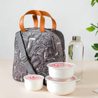 Heat Insulated Lunch Bag Grey Nestasia