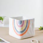 Rainbow Square Pot Large Nestasia