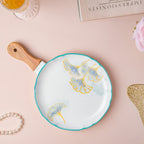 Floral Circular Bbq Plate Small Nestasia
