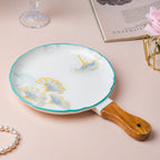 Floral Circular Bbq Plate Small Nestasia