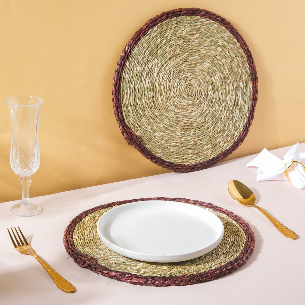 Round Sabai Trivet Brown Nestasia