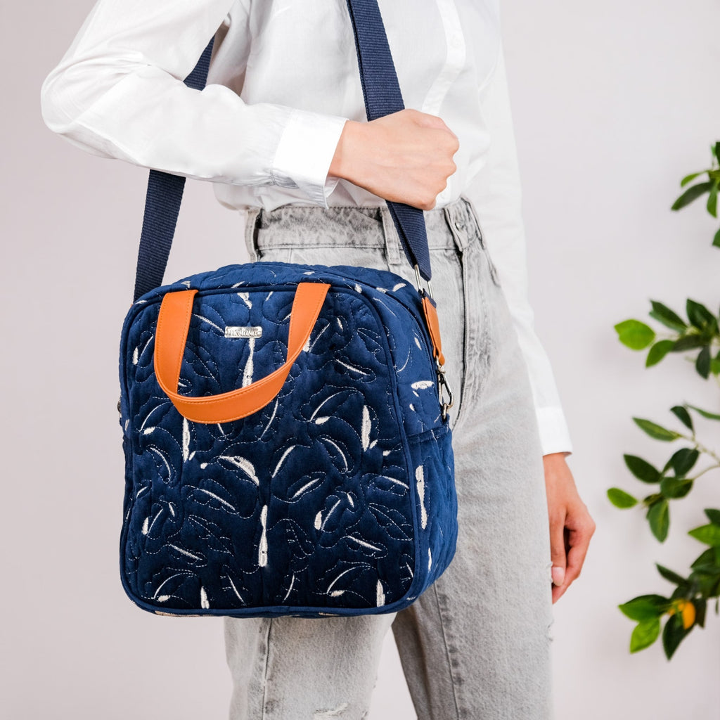 Multipurpose Tiffin Bag Navy Blue Nestasia