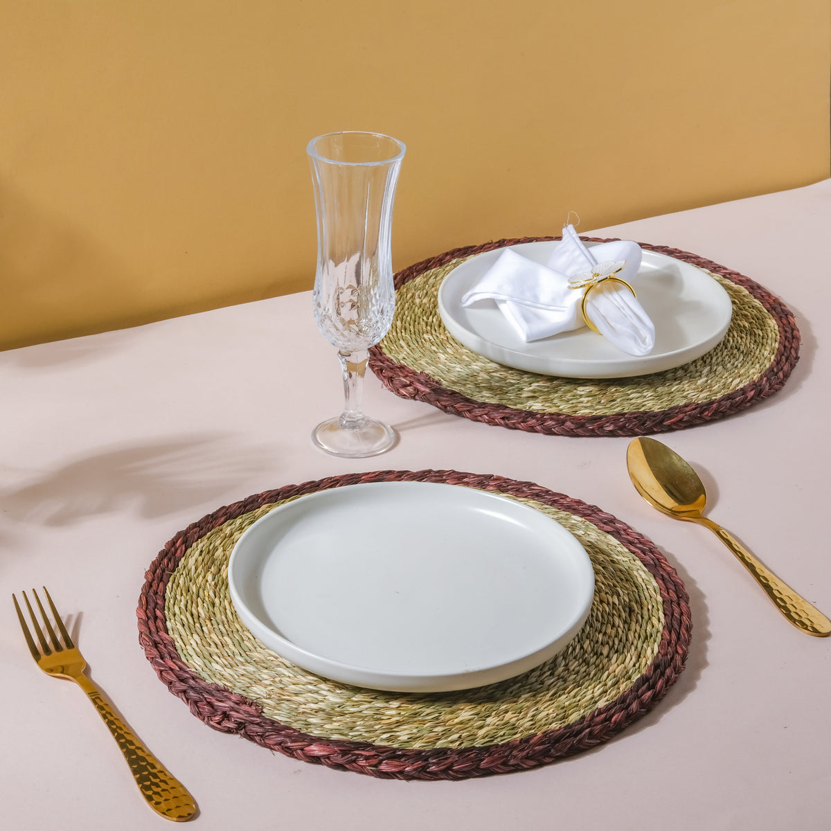Round Sabai Trivet Brown Nestasia