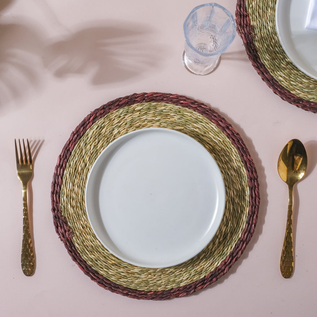 Round Sabai Trivet Brown Nestasia