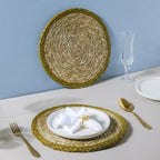 Round Sabai Trivet Green Nestasia