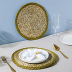 Round Sabai Trivet Green Nestasia