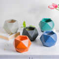 Abstract Ceramic Planter Pot Set Of 5 Nestasia