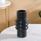 Modern Luxe Tall Tube Vase Black Nestasia