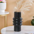 Modern Luxe Tall Tube Vase Black Nestasia