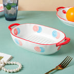 Colorful Bbq Grill Plate Nestasia