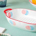 Colorful Bbq Grill Plate Nestasia