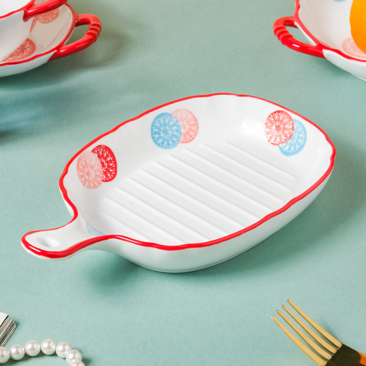 Colorful Bbq Plate Nestasia
