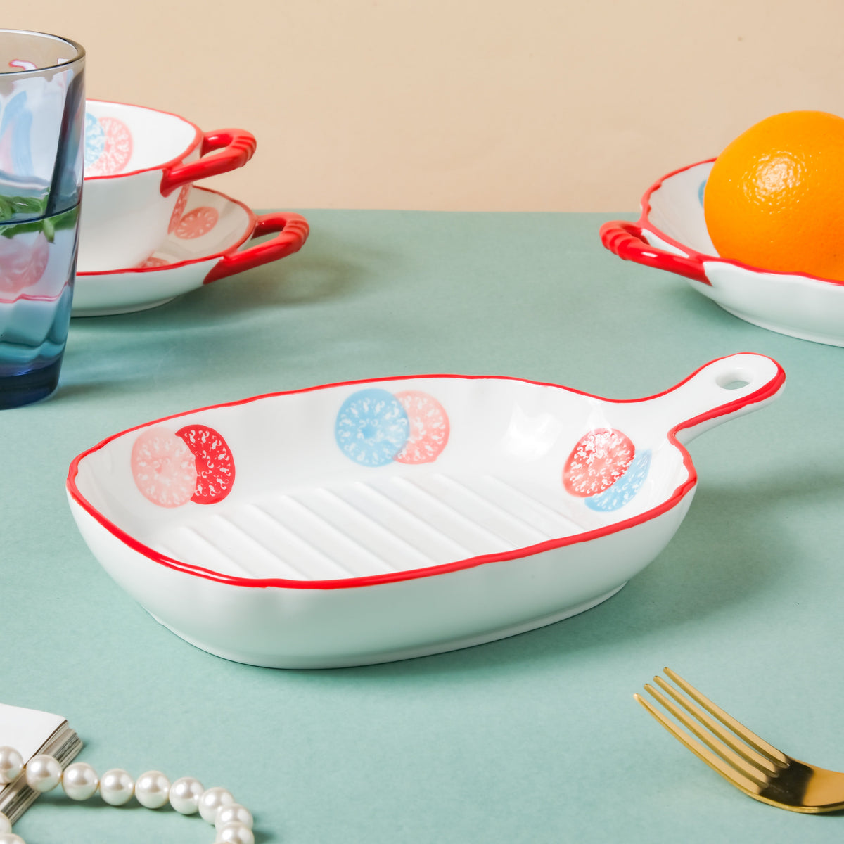 Colorful Bbq Plate Nestasia
