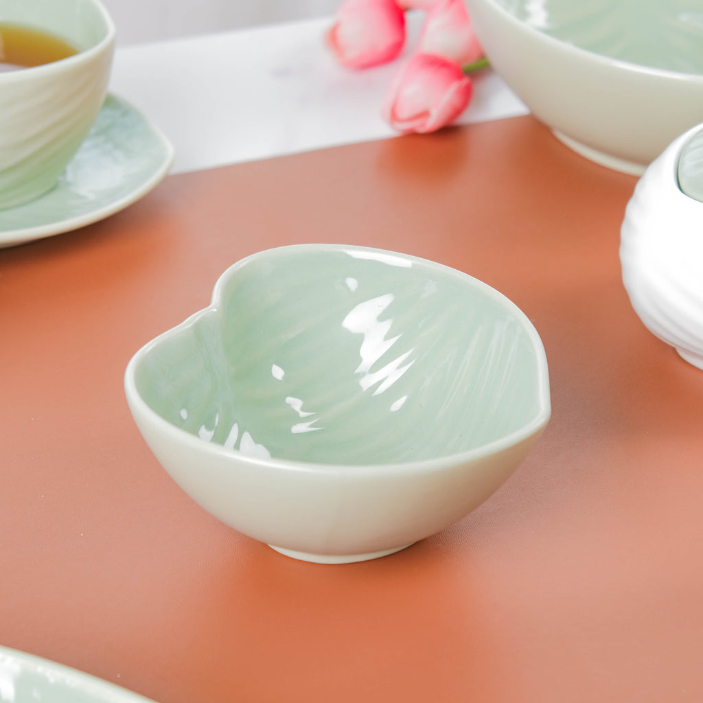 Taro Leaf Snack Bowl Small 300 ml Nestasia