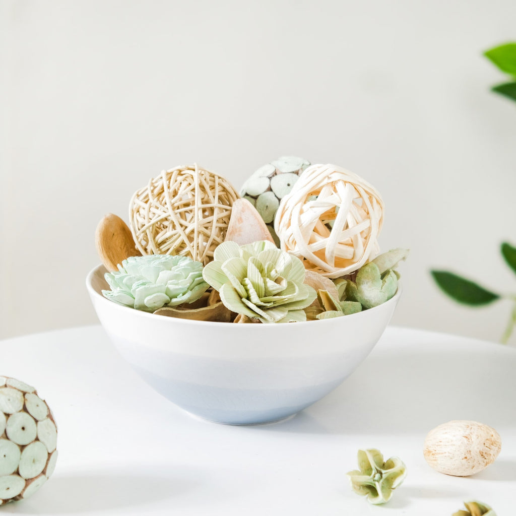 Organic Dried Flower Potpourri Green Nestasia