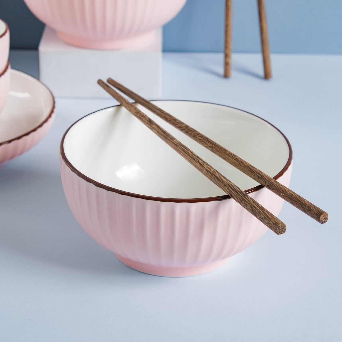 Rosy 10 Piece Soup Snack Set for 2 Nestasia