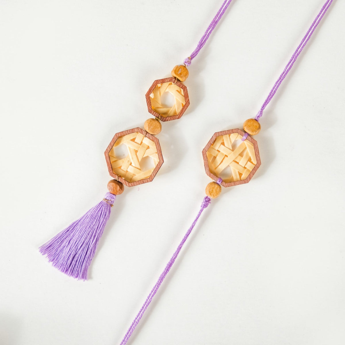 Handmade Eco Friendly Rakhi Gift Set Of 3 Nestasia