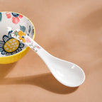 Spring Floral Ceramic Soup Spoon Nestasia