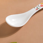 Spring Floral Ceramic Soup Spoon Nestasia