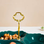Dessert O' Clock Emerald Golden Platter Nestasia