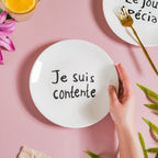 French Plates Set of 4 Nestasia