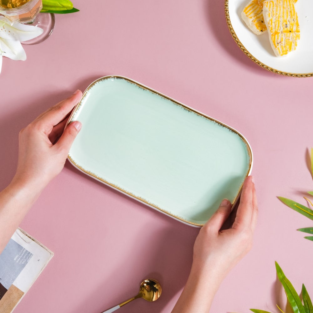 Rectangle Platter Mint Nestasia