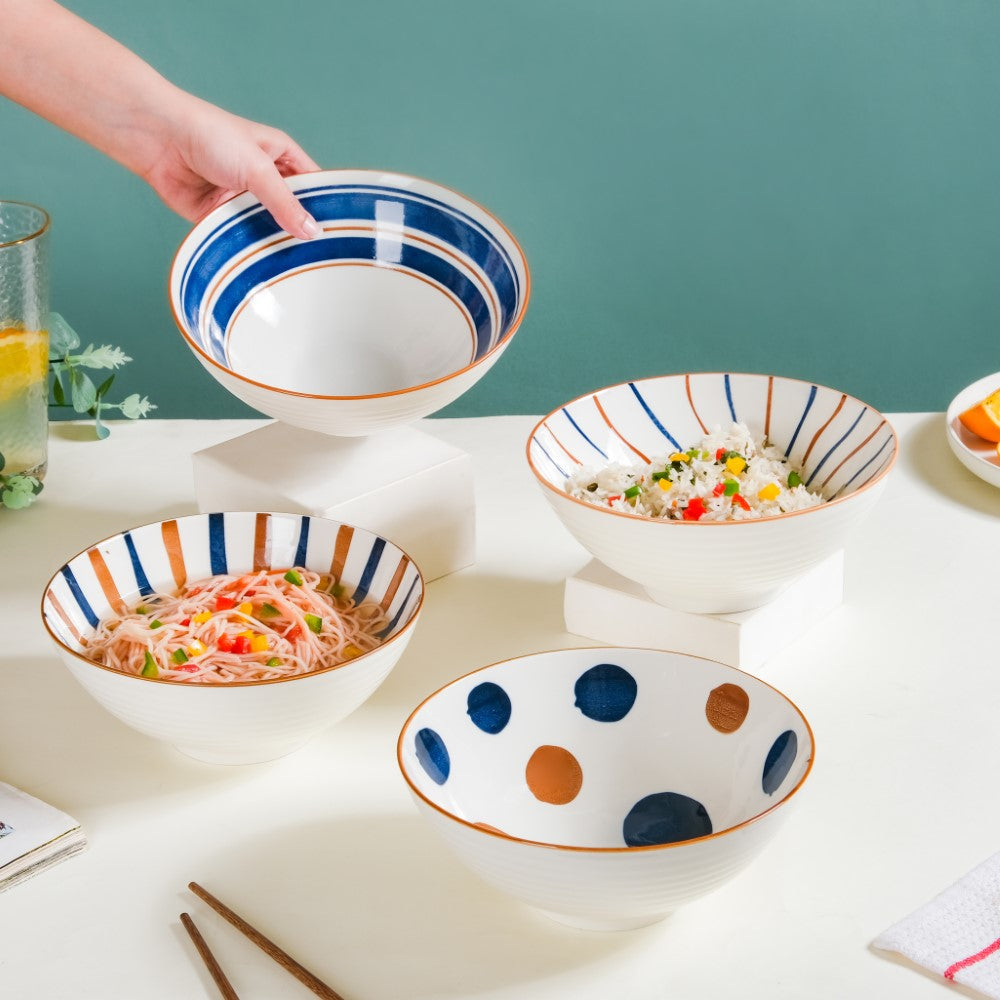 Meraki Ribbed Ramen Bowl 1 L Nestasia