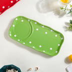 Dots Soup Plate Green Nestasia