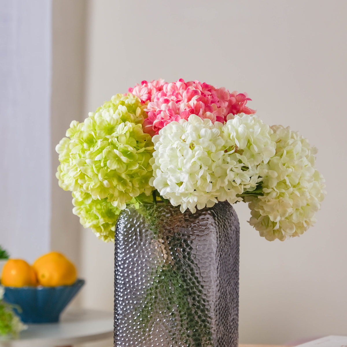 Faux Hydrangea Stem Nestasia