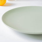 Pixie Glaze Dinner Plate Green 11 Inch Nestasia