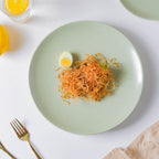 Pixie Glaze Dinner Plate Green 11 Inch Nestasia
