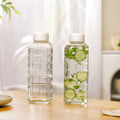 Everyday Transparent Glass Bottle Set Of 2 720ml Nestasia