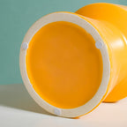 Aureolin Ceramic Matte Vase Yellow Nestasia
