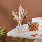 Sweet Vanilla Bouquet Reed Diffuser Gift Set Of 3 Nestasia