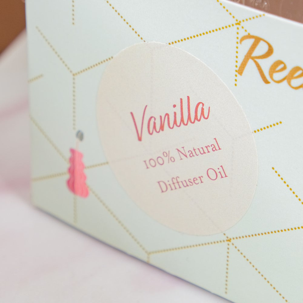 Vanilla Bouquet Reed Diffuser And Potpourri Gift Set Of 3 Nestasia