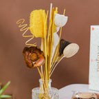 Vanilla Bouquet Reed Diffuser And Potpourri Gift Set Of 3 Nestasia