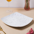 Aylin White Textured Dinner Plate 10.5 Inch Nestasia