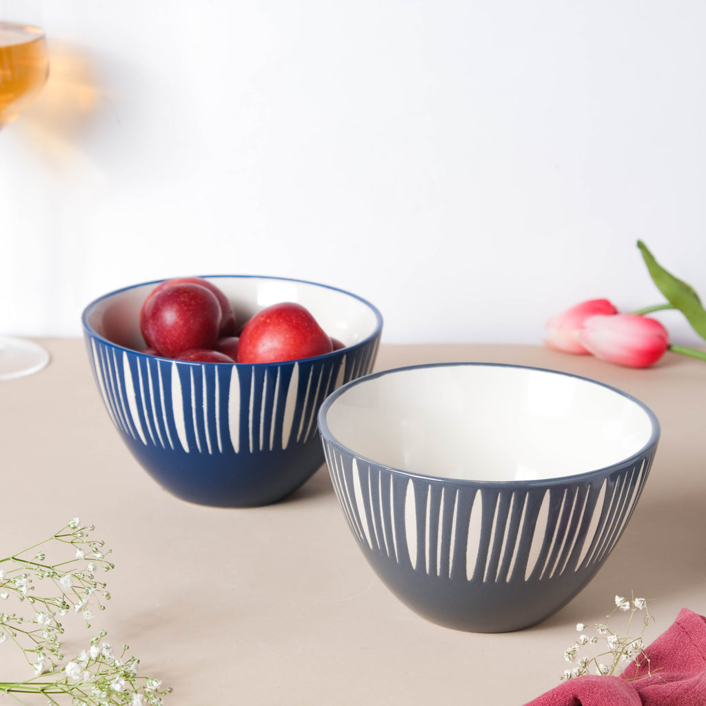 Celeste Pewter Grey Bowl 550ml Nestasia