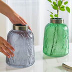 Large Bottle Glass Vase Nestasia