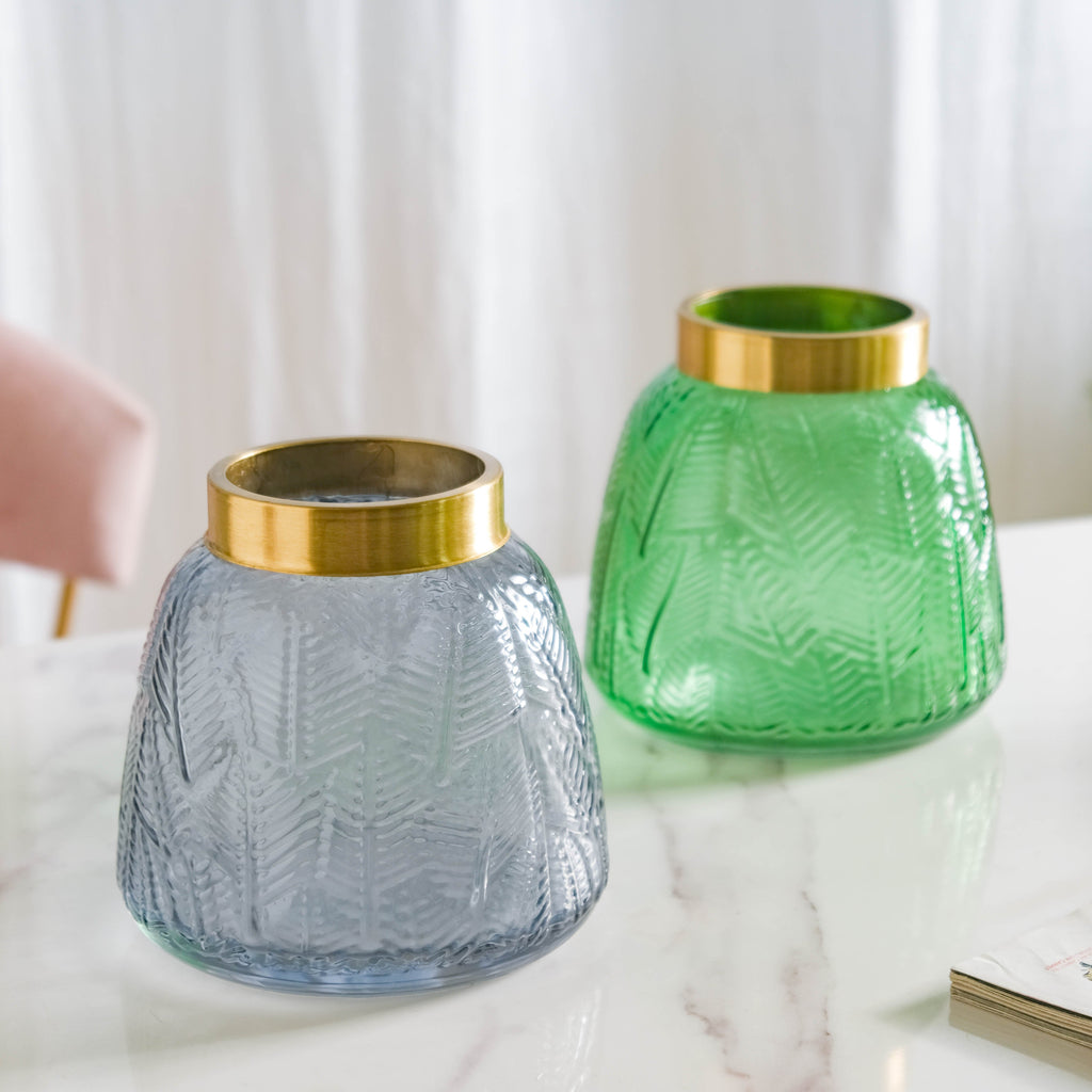 Small Bottle Glass Vase Nestasia