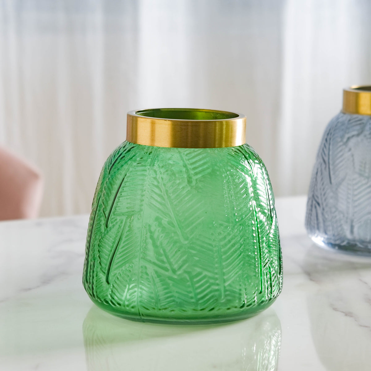 Small Bottle Glass Vase Nestasia