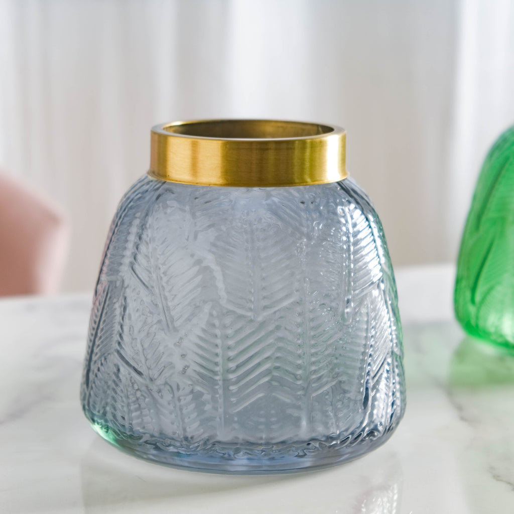 Small Bottle Glass Vase Nestasia
