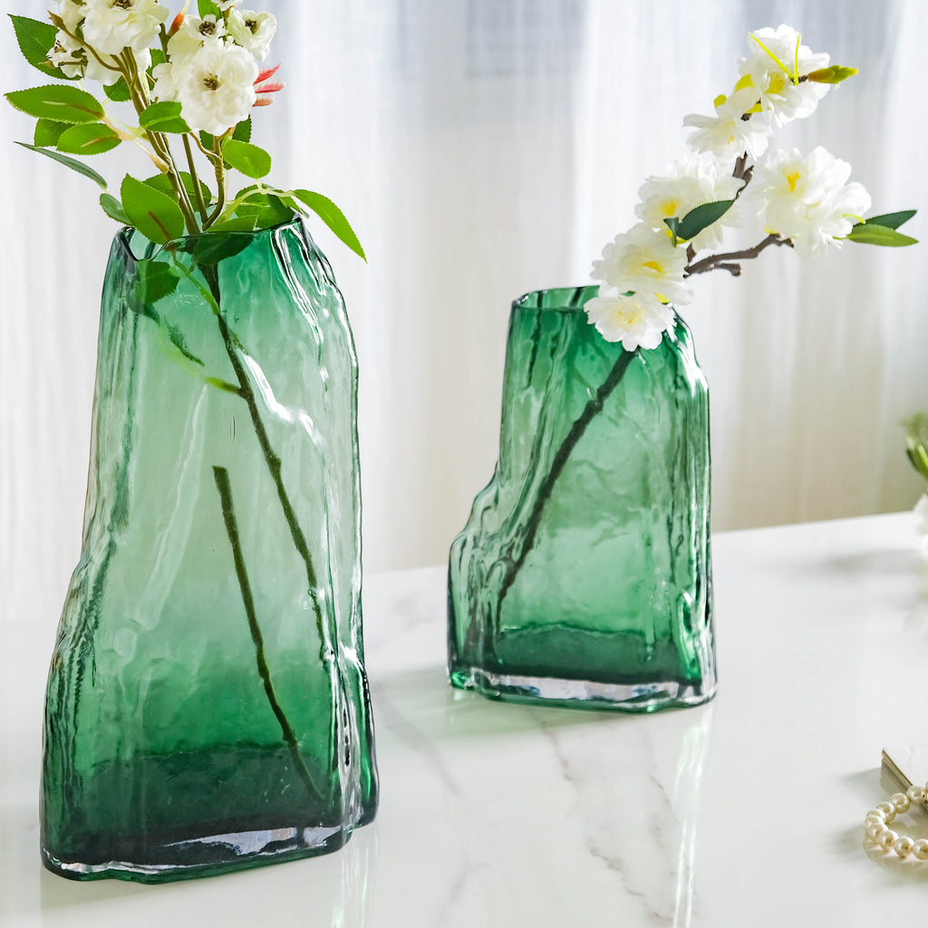 Thick Wall Glass Vase Small Nestasia