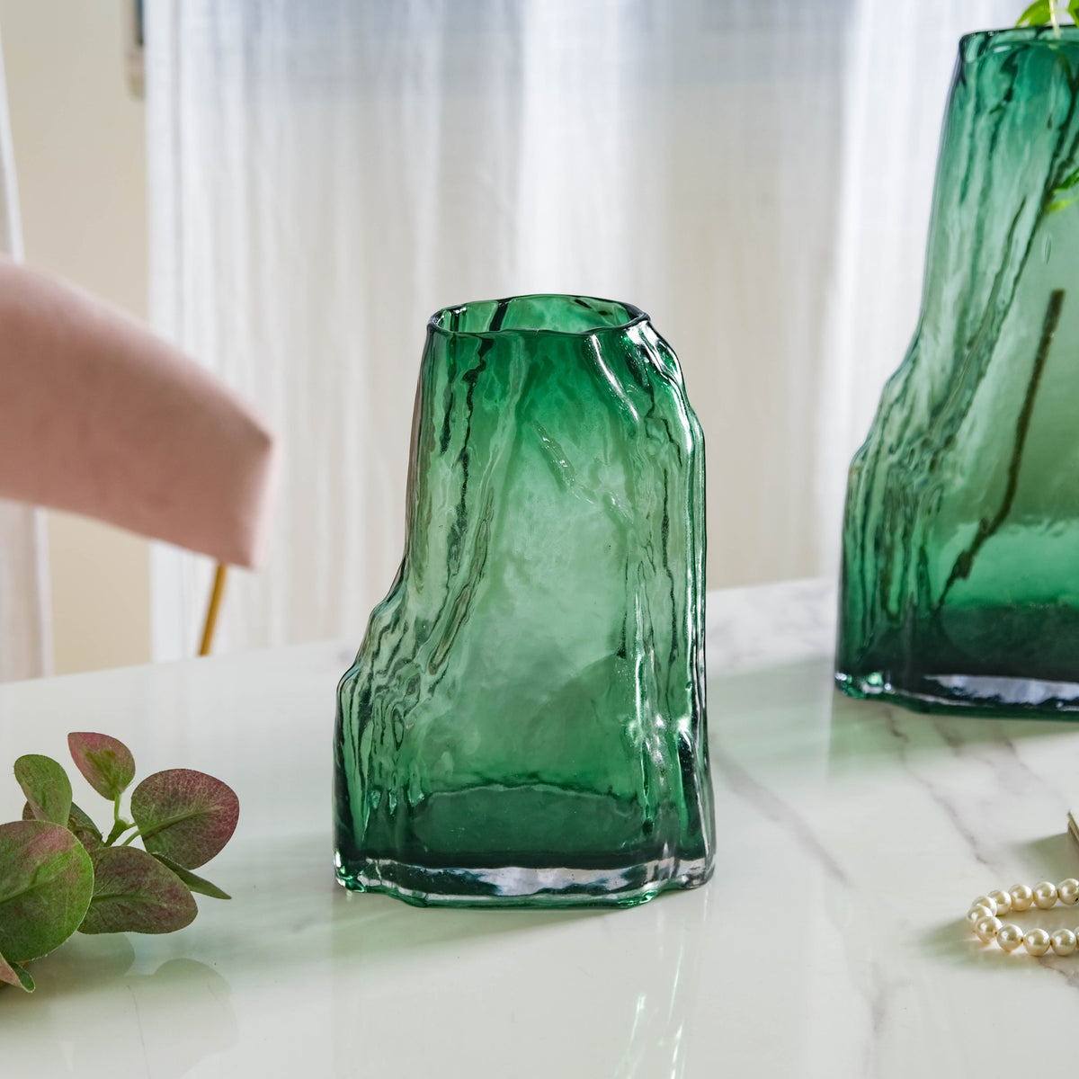 Thick Wall Glass Vase Small Nestasia