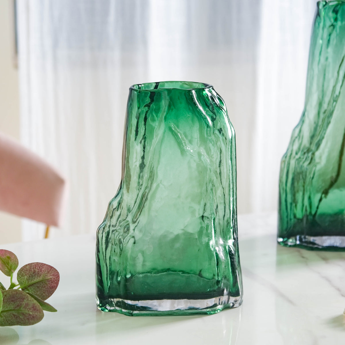 Thick Wall Glass Vase Small Nestasia