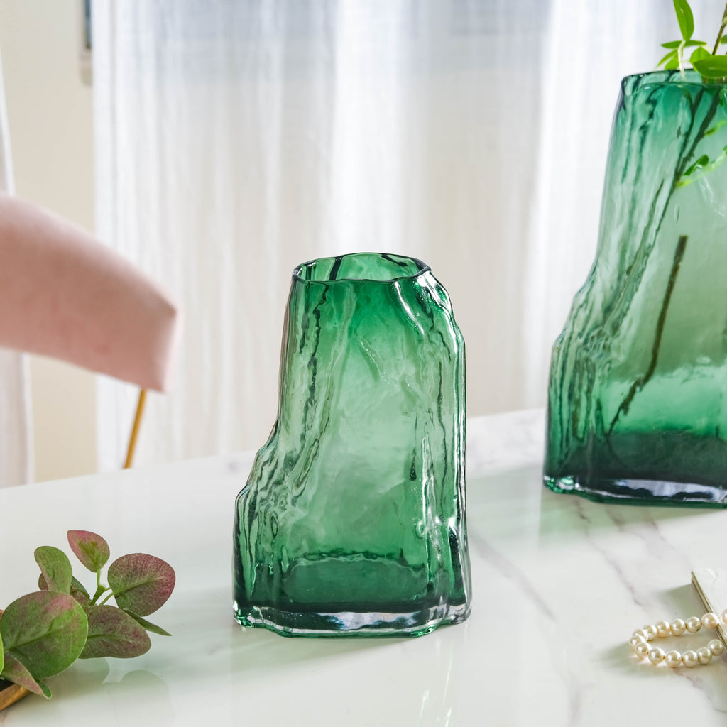 Thick Wall Glass Vase Small Nestasia