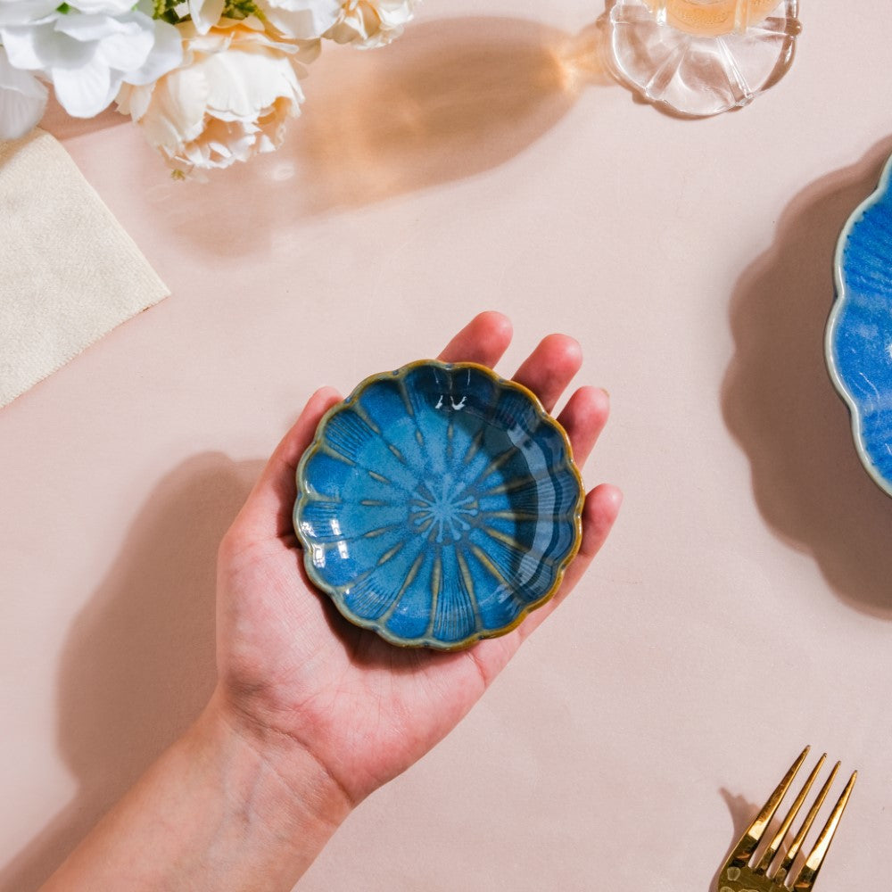 Ocean Small Dish Blue Nestasia