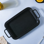 Black Baking Tray With Handle Nestasia