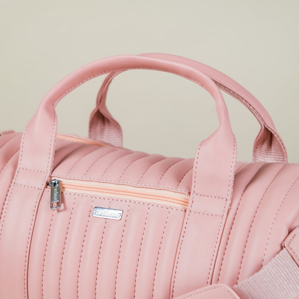 Travel Duffel Bag Pink Small 14x7 Inch Nestasia